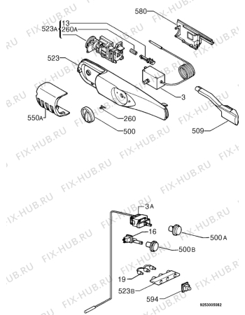 Взрыв-схема холодильника Aeg Electrolux SC81842-4I - Схема узла Diffusor